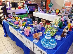 Notre stand à Carrefour Market de Pont Audemer le 07/12/2019